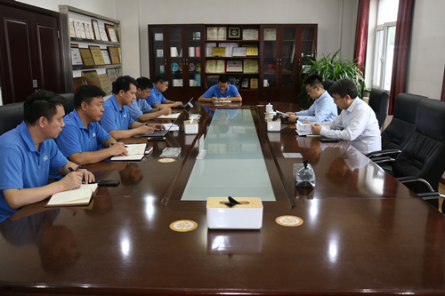 中纺院党委书记李鑫莅临东纶公司开展党建工作调研