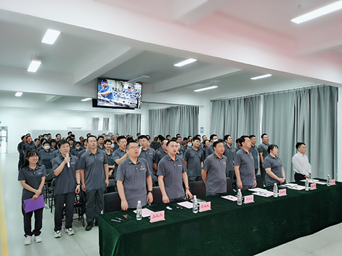 东纶科技实业有限公司精益班组项目第二期 半程总结会成功举办
